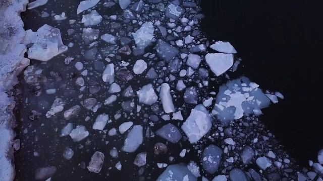 Зимняя вечерняя прогулка у моря в Пригородном смотреть онлайн