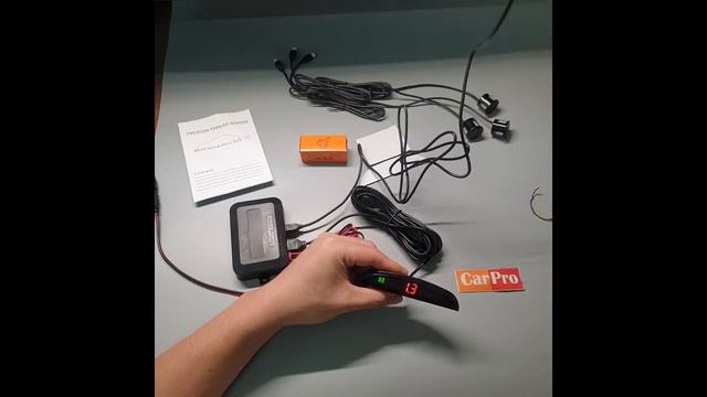 Парктроник CarPro, Универсальный Автомобильный светодиодный датчик парковки с 4 радарами, скидки смотреть онлайн