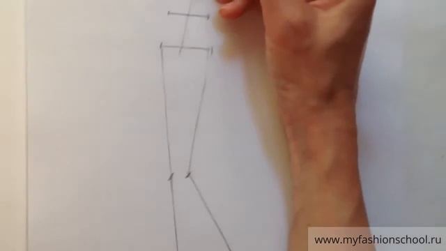 Myfashionschool - учимся рисовать модные позы # 14 поза Прогулка смотреть онлайн