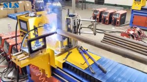 Производственная линия для изготовления винтовых свай - автоматический процесс спиральной сварки