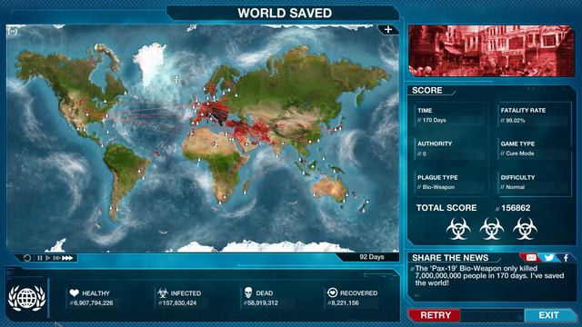 Plague Inc Cure Mode. Biohazard AuthZero смотреть онлайн