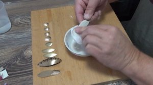Серебрение блёсен своими руками