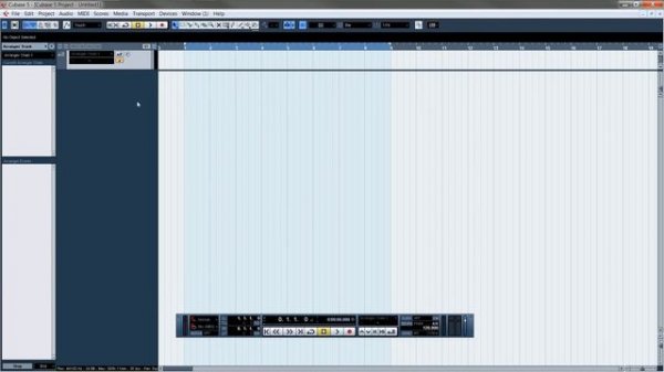 Cubase 5 (Создание и назначение аудио треков)
