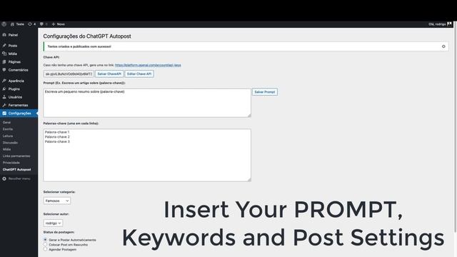 Unlock the Power of AI Content Creation with ChatGPT WordPress Plugin Auto Post Generate. Try Free! смотреть онлайн