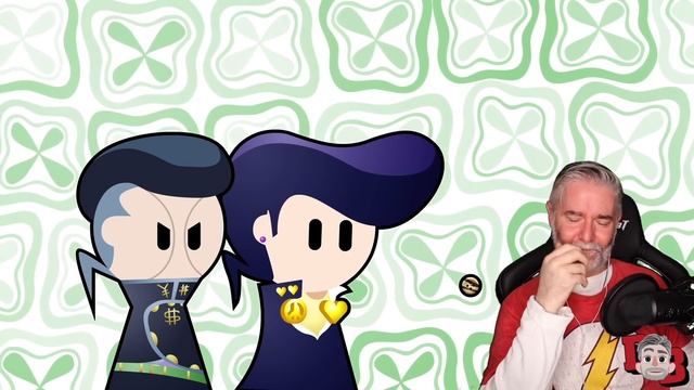JoJo's Bizarre Adventure Diamond is Unbreakable But Really Really Fast Animation REACTION смотреть онлайн