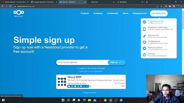 Instalasi Nextcloud di Windows 11 смотреть онлайн