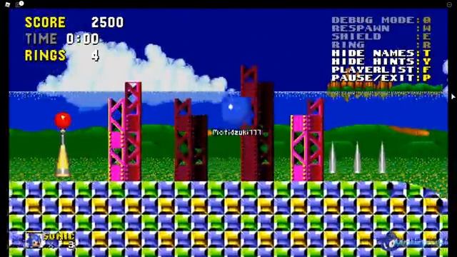 Custom Levels 4 in Classic Sonic Simulator ⭐️ Sonic Roblox Games ~ Gameplay смотреть онлайн