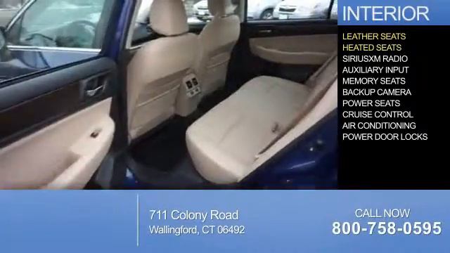 2015 Subaru Legacy P2420 - Wallingford CT смотреть онлайн