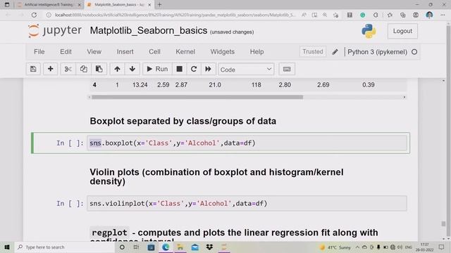 seaborn |14| How to install and import seaborn in jupter notebook and simple box plot ? | Marathi смотреть онлайн