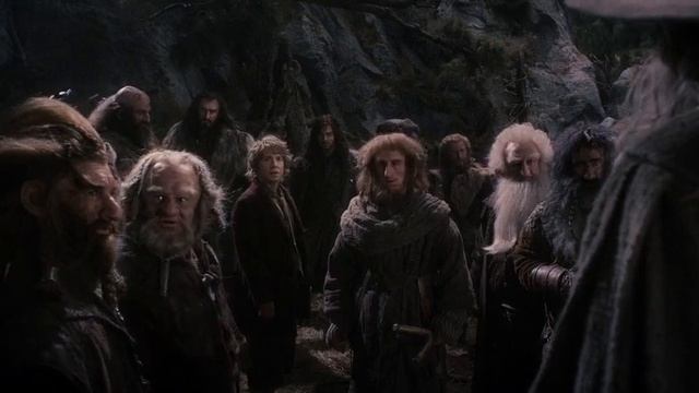 Dwarfs run from bear skin changer scene смотреть онлайн