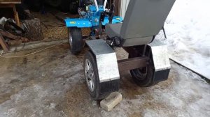 Адаптер для мотоблока продолжение, рулевое управление!)