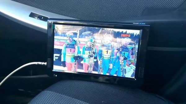 TV Антенна самодельная DVB-T2 в авто.