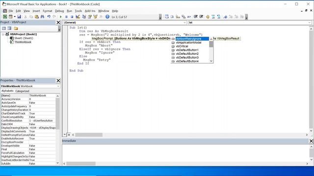 Message Box in Excel VBA | VBA tutorial смотреть онлайн