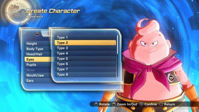 DRAGON BALL XENOVERSE 2: All Character Creation - All Race Customization Options смотреть онлайн