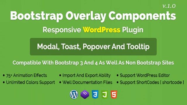 Bootstrap Overlay Components - Responsive WordPress Plugin | Codecanyon Scripts and Snippets смотреть онлайн