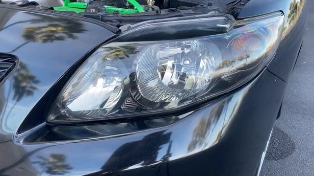How to remove oxidation on your Toyota Corolla XRS headlights смотреть онлайн