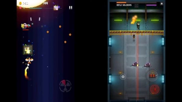 NEW Pixel Mobile Games | Evil Factory and Pixel Craft - Space Shooter | February Week 1