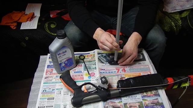 Подводное ружье Пеленгас! Замена масла!!! смотреть онлайн