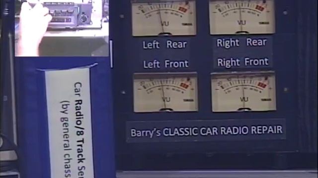 Barry's 8 Track Repair - 1970 Chevy AM -8 Track Conversion w/Bluetooth and USB смотреть онлайн