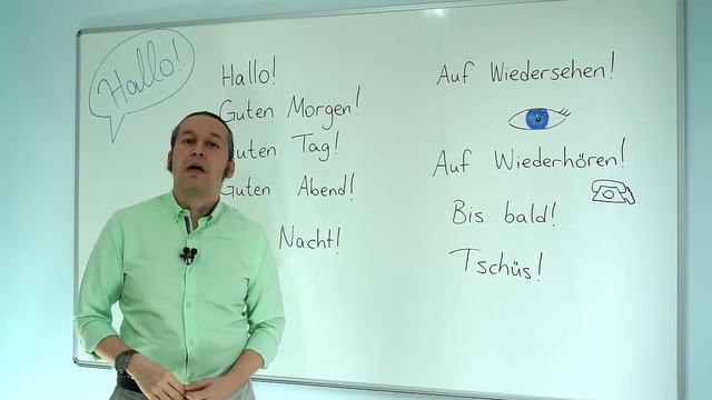 Almanca Temel A1/A2 Ders - 1 Almanca Selamlaşma, Vedalaşma, Tanışma Kalıpları | Merhaba Almanca