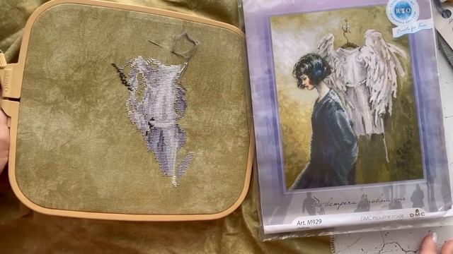 291. Обязательный план до конца года! Вступила в игру! Вышиваю долгострои! Вышивка крестиком смотреть онлайн