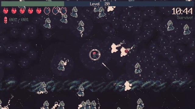 Disintegrating The Entire Screen With Gamma Radiation (20 Minutes Till Dawn Darkness 15)