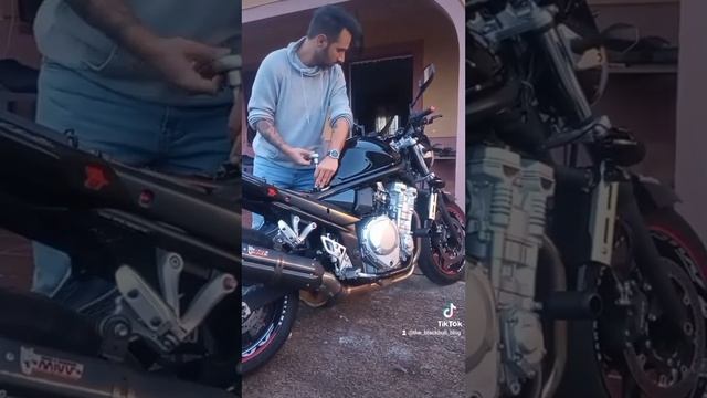 Instalación de luces auxiliares o antiniebla para moto ( Suzuki bandit) смотреть онлайн