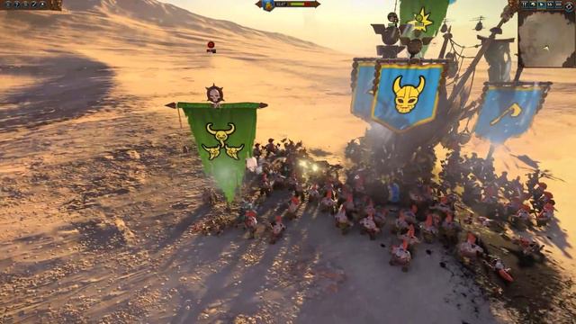 Dwarf MONSTER MELTER! - Total War Tactics: Warhammer 3 смотреть онлайн