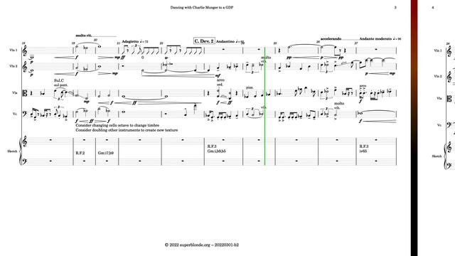 Composing a String Quartet [1/7]. "Dance of Berkshire's Charlie Munger", Draft 1. Phrygian #Dorico смотреть онлайн