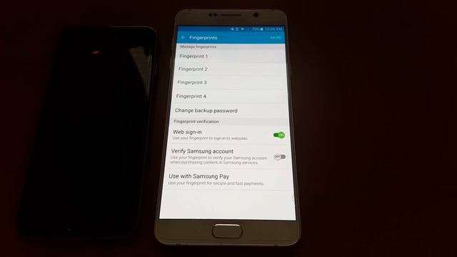 Samsung Fingerprint Scanner vs iPhone смотреть онлайн
