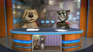 Говорящий Том и Бен поют песню!