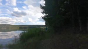 Прогулка на озере Лебяжье, Томская область.