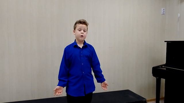 МБУДО "Поспелихинская ДШИ" Сахно Кирилл 9 лет, Агния Барто «Снегирь»,препод-ль С.Ю. Шекк смотреть онлайн