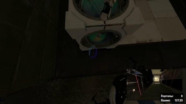 Portal 2 - Turret Ninja 0 Portals World Record смотреть онлайн