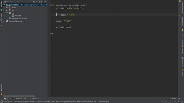 Kotlin - Variable Basics смотреть онлайн