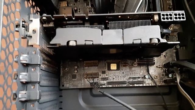 Как выглядит компьютер после пожара.