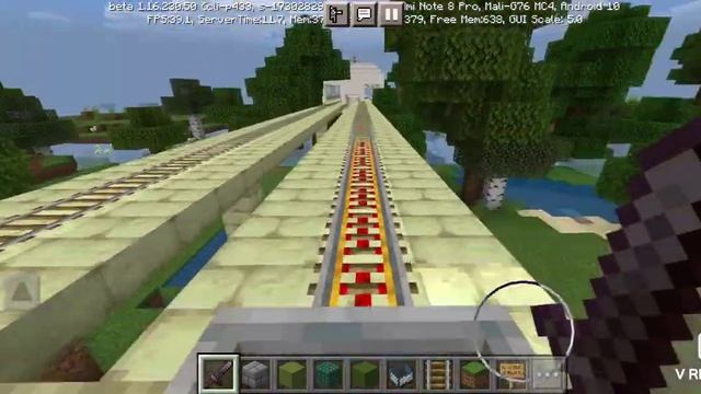 метро в Minecraft Бэта версия, без модов. смотреть онлайн