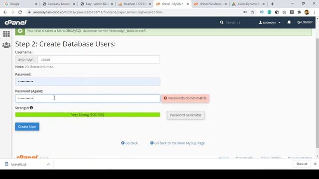 Laravel 8 Tutorial | How to Deploy Project in cPanel Part 70 смотреть онлайн