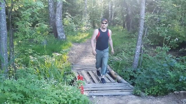 Прогулки на мотоцикле ИЖ Планета-3 с коляской - на даче смотреть онлайн
