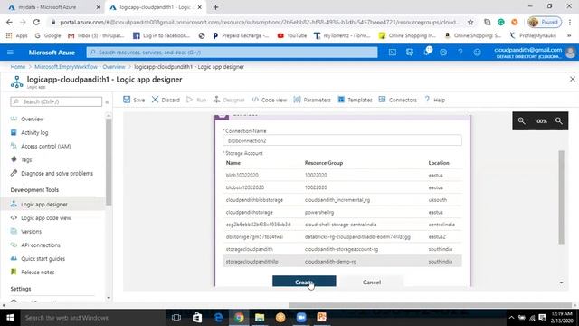 Lab : Logic App : Foreach Loop in Logic app to delete specified file - Part 5 смотреть онлайн
