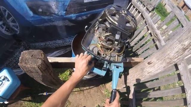 вихрь 30.Мои доработки мотора смотреть онлайн