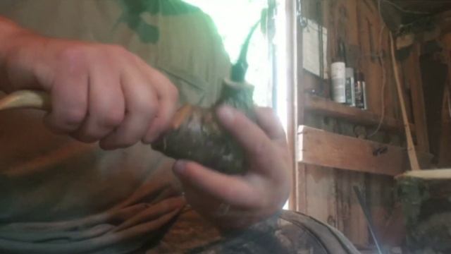 HOW TO MAKE A TOBACCO PIPE. DIY Pipe.