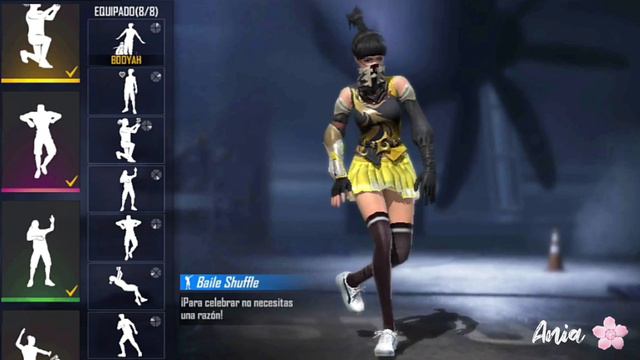 💫COMBINACIONES FALDA AMARILLA - Free Fire | Ania FF💫 смотреть онлайн