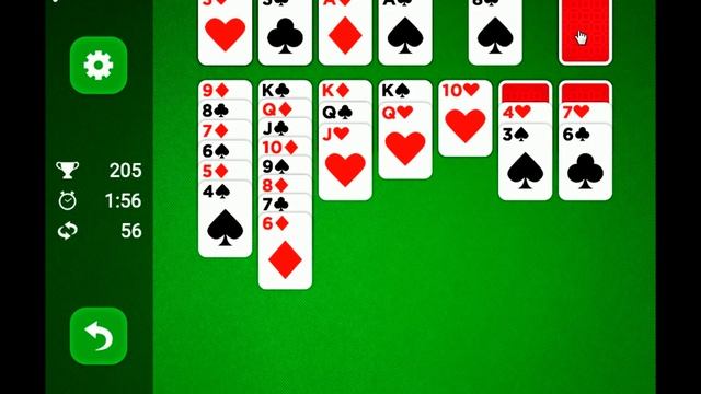 Пасьянс Косынка на весь экран играть на Z-Game.XYZ смотреть онлайн