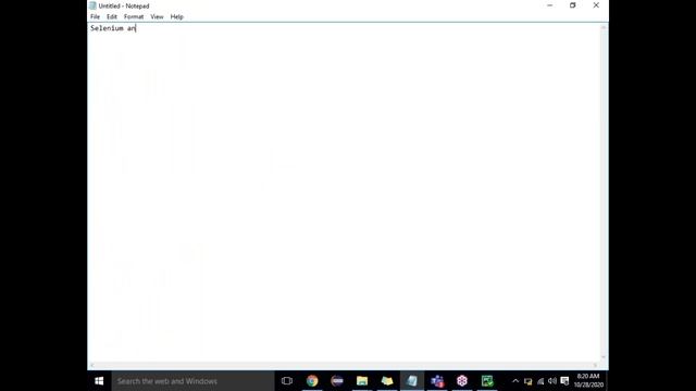 SELENIUM with PYTHON tutorials || Demo - 1 || by Mr. Nikhil Raju On 28-10-2020 @7:30AM смотреть онлайн