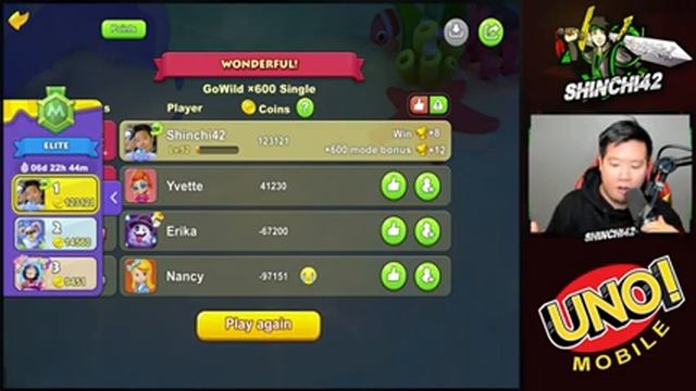 x600 INSANE WIN! Luck or Skill? Road to 1M Coins | UNO! Mobile смотреть онлайн