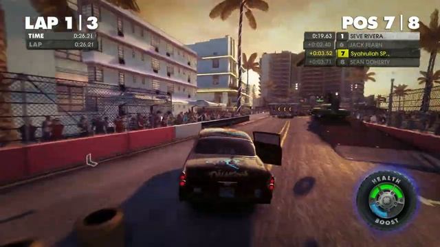 Dirt Showdown Medium Setting on HD8750M смотреть онлайн
