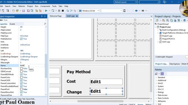 How To Create a C++ Powerful Point of Sale (POS) Application in C++ Builder - Part 1 of 2 смотреть онлайн