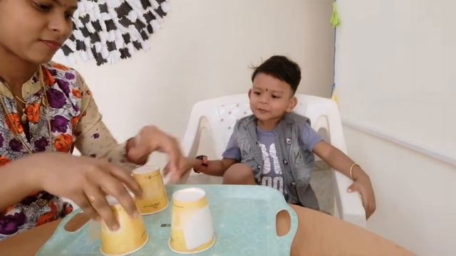 Simple easy fun games for kids.. Ishaan's indoor activities at home....Gross motor skill developmen смотреть онлайн