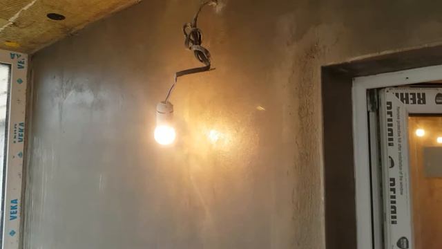 Результат штукатурных работ машинным способом в квартире смотреть онлайн